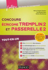 Concours Ecricome Tremplin 2 et Passerelle 2 : tout-en-un