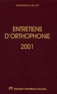 Entretiens d'orthophonie 2001