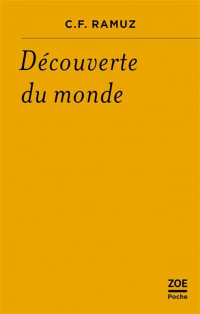 Découverte du monde