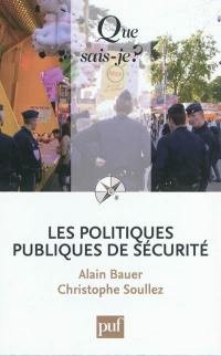 Les politiques publiques de sécurité