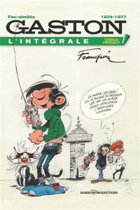 Gaston : l'intégrale. Vol. 14. 1974-1977 : fac-similés