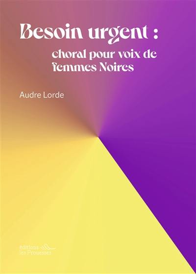 Besoin urgent : choral pour voix de femmes noires