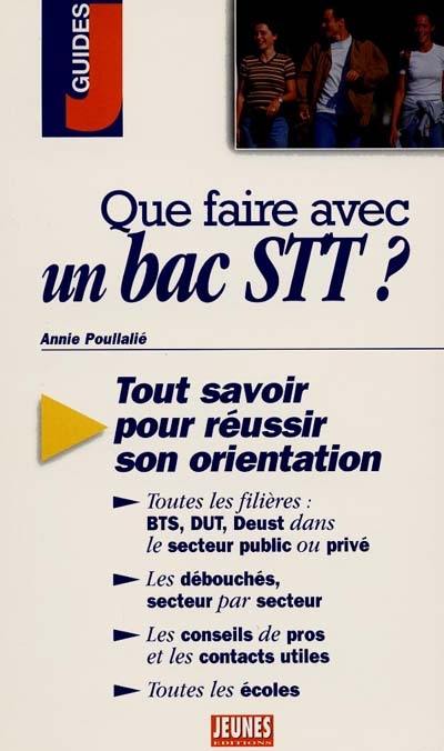 Que faire avec un bac STT ?