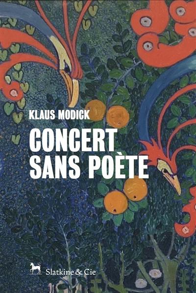 Concert sans poète