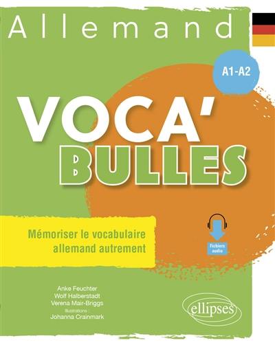 Voca'bulles allemand, A1-A2 : mémoriser le vocabulaire allemand autrement