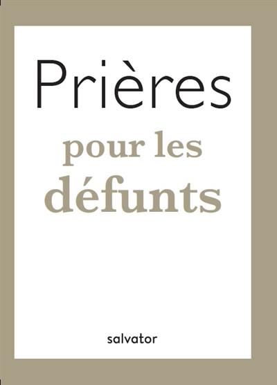 Prières pour les défunts