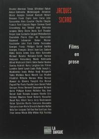 Films en prose