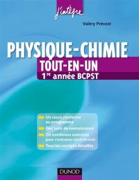 Physique-chimie tout-en-un 1re année BCPST