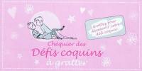 Chéquier des défis coquins à gratter