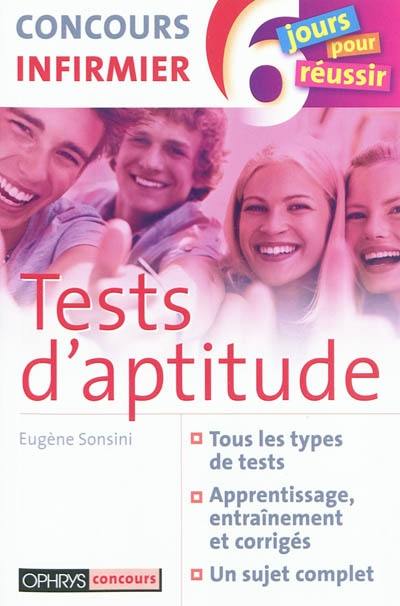 Tests d'aptitude : concours infirmier