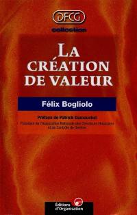 La création de valeur