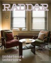 Raddar : revue annuelle de design = design annual review, n° 2. Intérieurs. interiors