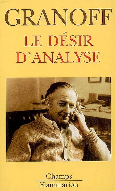 Le désir d'analyse