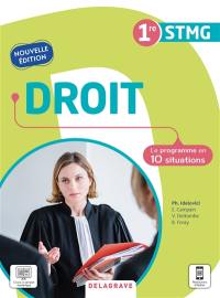 Droit 1re STMG : le programme en 10 situations