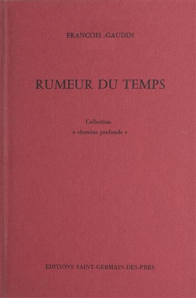 Rumeur du temps