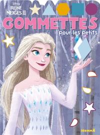 La reine des neiges II : gommettes pour les petits : Elsa robe blanche