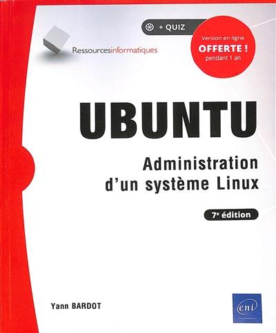 Ubuntu : administration d'un système Linux