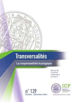 Transversalités, n° 139. La responsabilité écologique