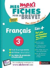 Français, 3e : nouveau brevet