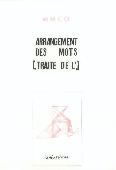 Arrangement des mots (traité de l')