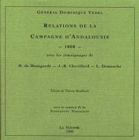 Relations de la campagne d'Andalousie : 1808