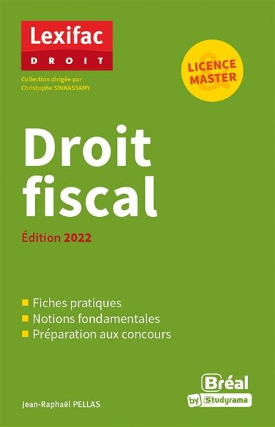 Droit fiscal : licence & master