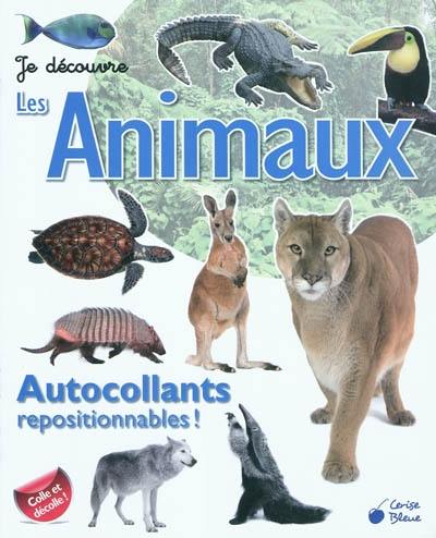 Les animaux : autocollants repositionnables !