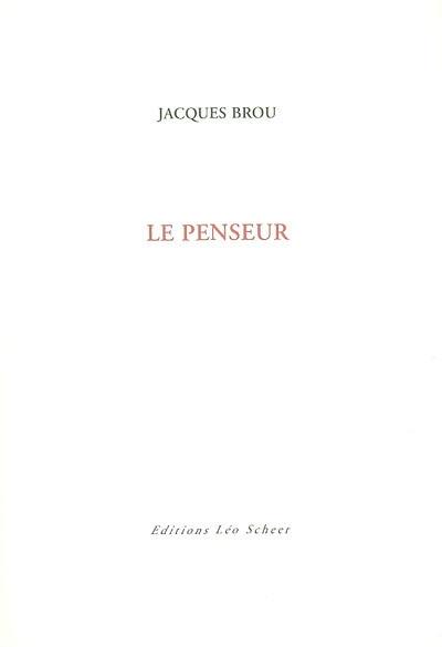 Le penseur