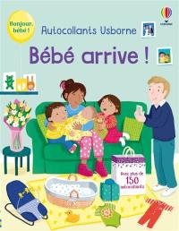 Bébé arrive ! : Autocollants Usborne : Dès 3 ans