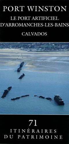 Port Winston : le port artificiel d'Arromanches-les-Bains : Calvados