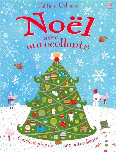 Noël avec autocollants