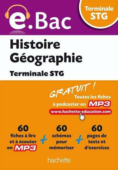 Histoire-géographie, terminale STG