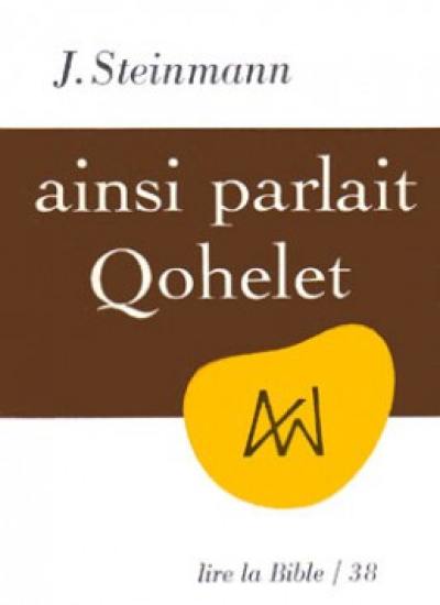 Ainsi parlait Qohélet