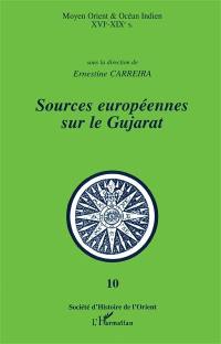 Sources européennes sur le Gujarat