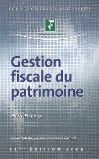 Gestion fiscale du patrimoine