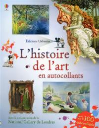 L'histoire de l'art en autocollants