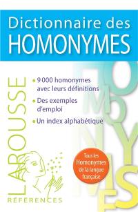 Dictionnaire des homonymes