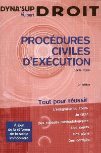 Procédures civiles d'exécution : tout pour réussir