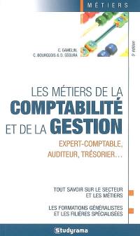 Les métiers de la comptabilité et de la gestion : expert-comptable, auditeur, trésorier...