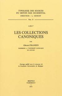 Les collections canoniques