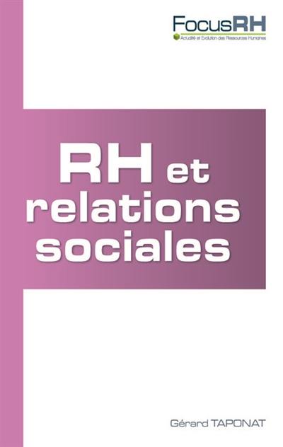 RH et relations sociales