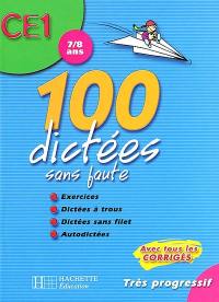 100 dictées sans faute, CE1