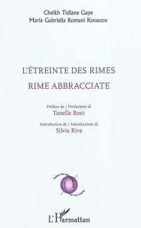 L'étreinte des rimes. Rime abbracciate