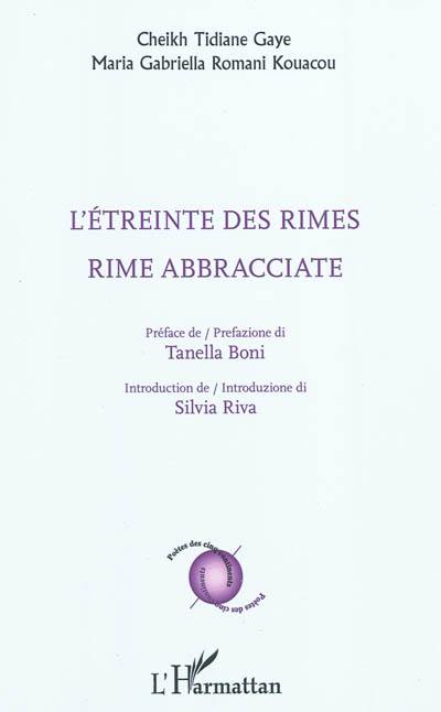 L'étreinte des rimes. Rime abbracciate