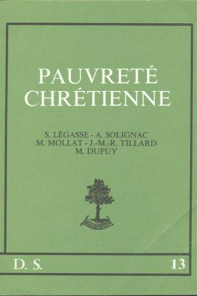 Pauvreté chrétienne