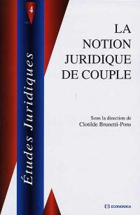 La notion juridique de couple