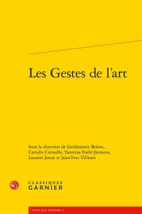 Les gestes de l'art