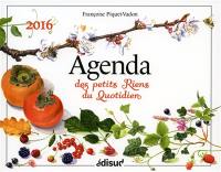 Agenda 2016 des petits riens du quotidien