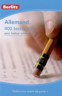 Allemand : 400 tests QCM pour évaluer votre niveau