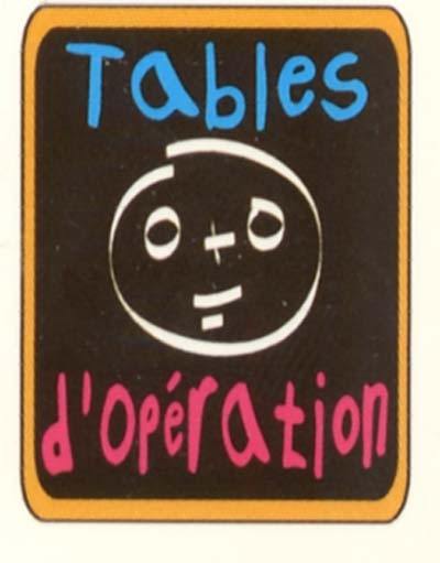 Les tables d'opérations